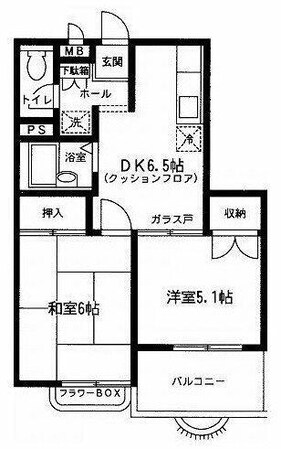 喜多見駅 徒歩4分 3階の物件間取画像